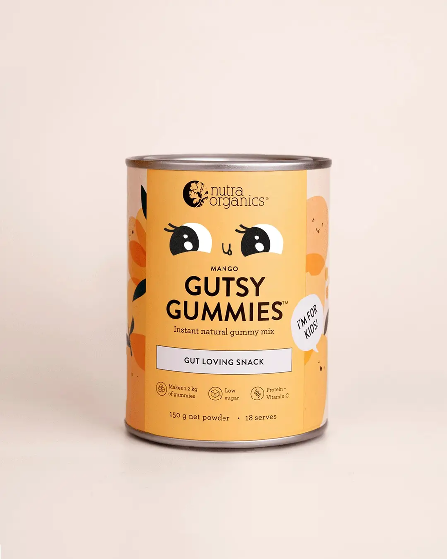 Nutra Organics Gutsy Gummies 150g - Mango