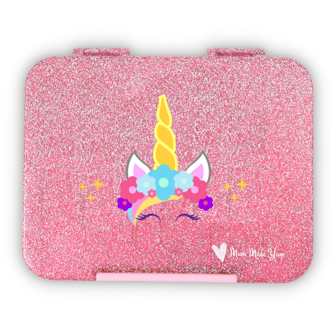 BUNDLE: Pink Sparkle Unicorn Lunchbox Value Bundle