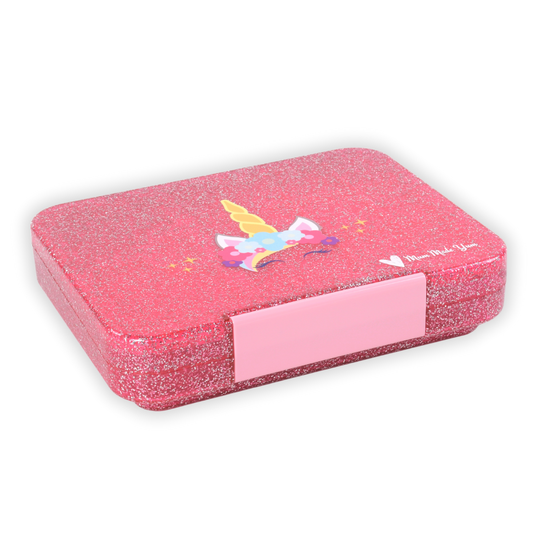 BUNDLE: Pink Sparkle Unicorn Lunchbox Value Bundle