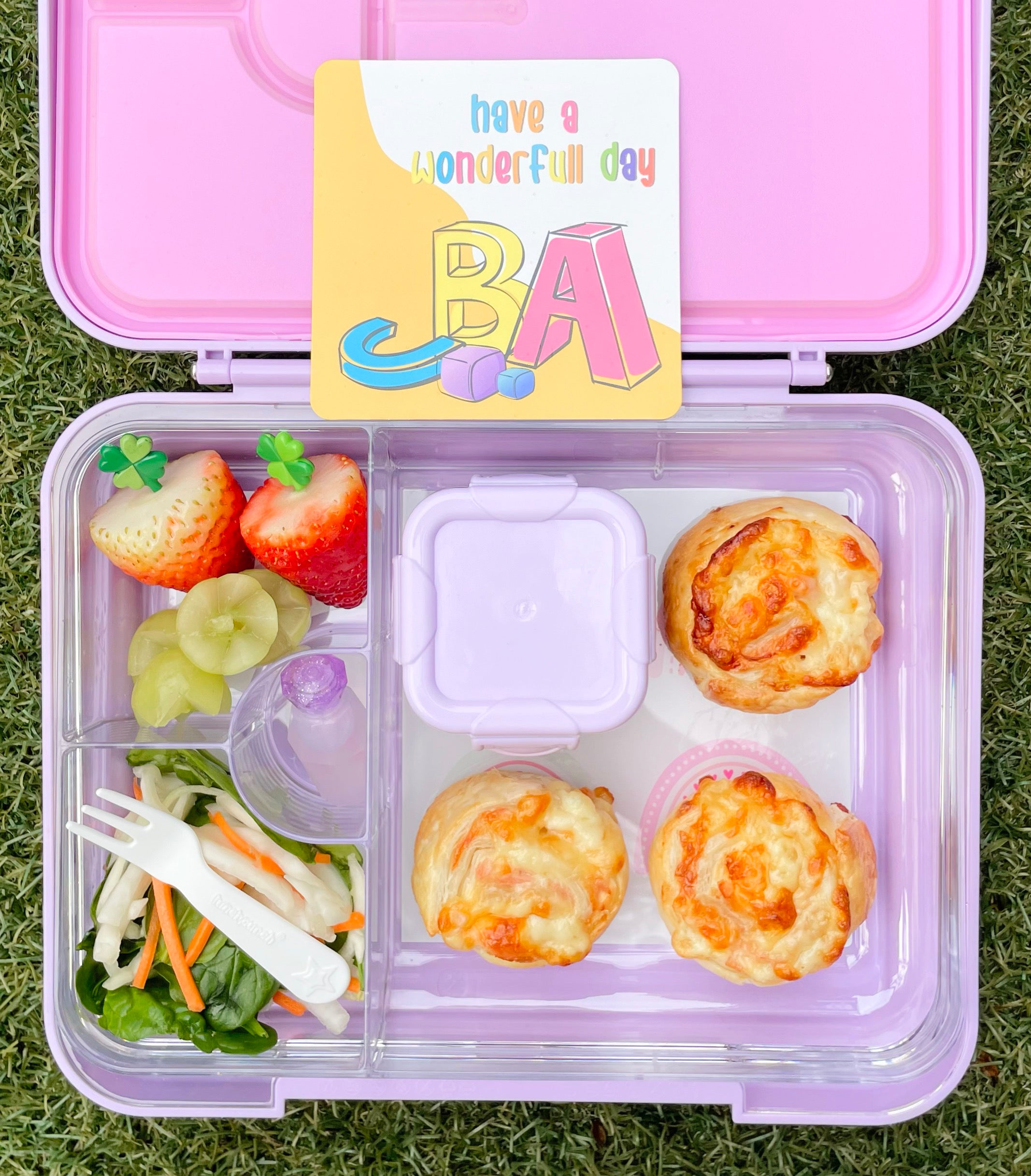 Ham & Cheese Scrolls Video Lunchbox Recipe