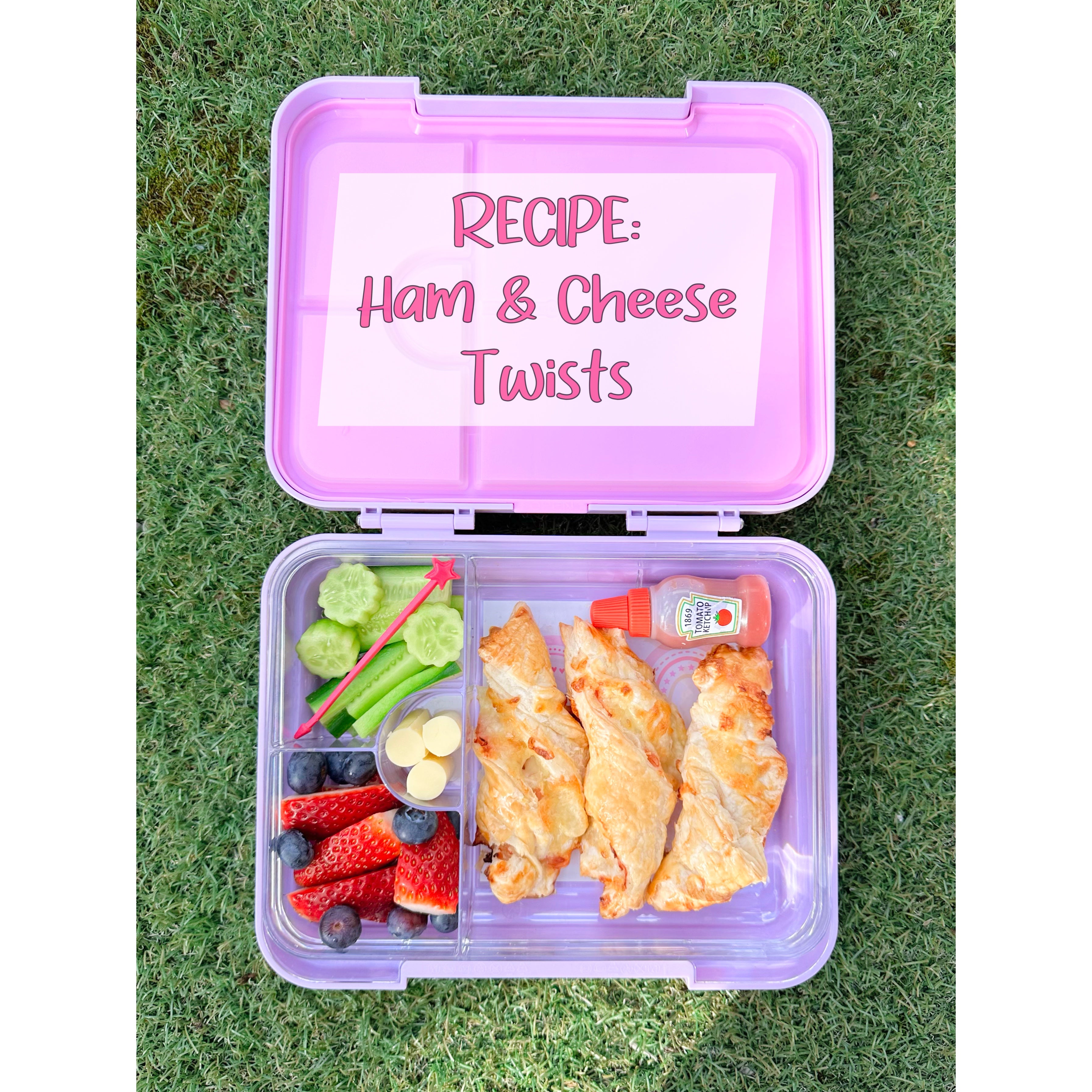 Ham & Cheese Twists Lunchbox Recipe