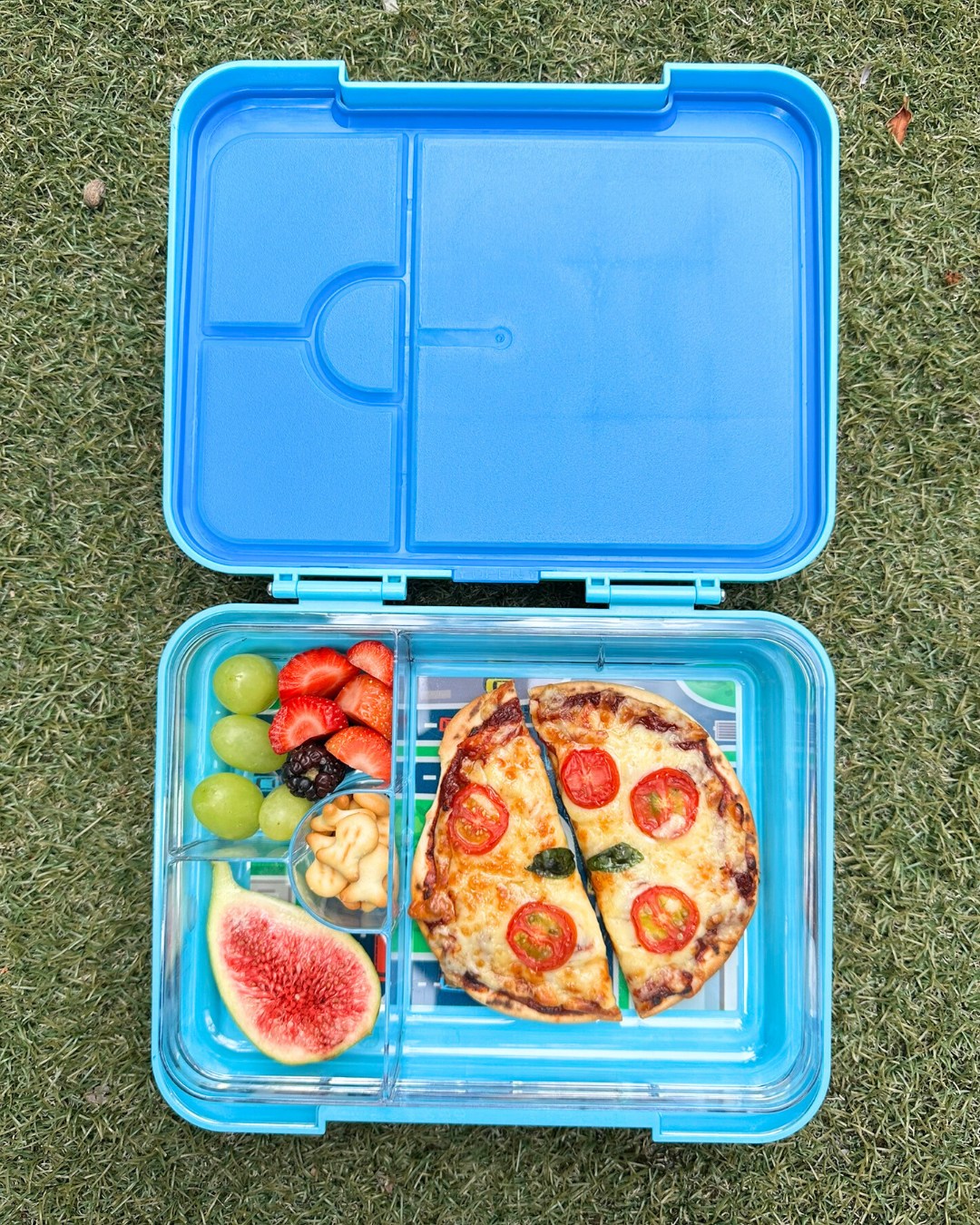 5 Minute Mini Lunchbox Pizza | Mum Made Yum