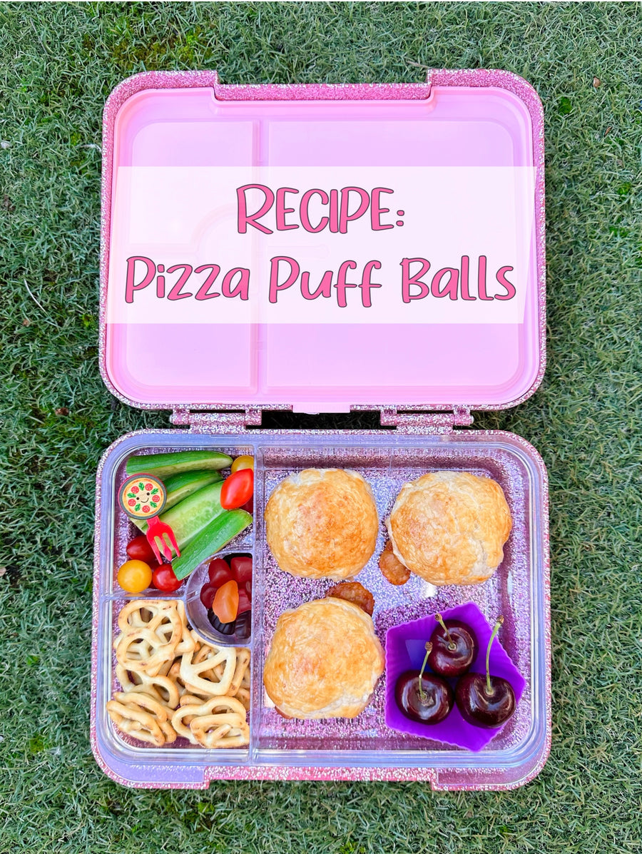 Pizza Puff Balls Lunchbox Recipe