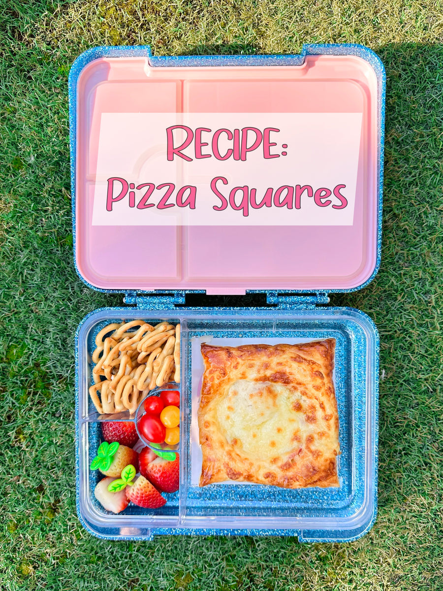 Pizza Puff Squares Lunchbox Recipe