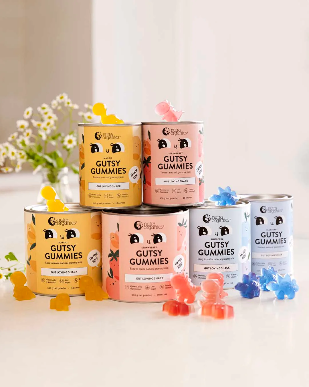 Nutra Organics Gutsy Gummies