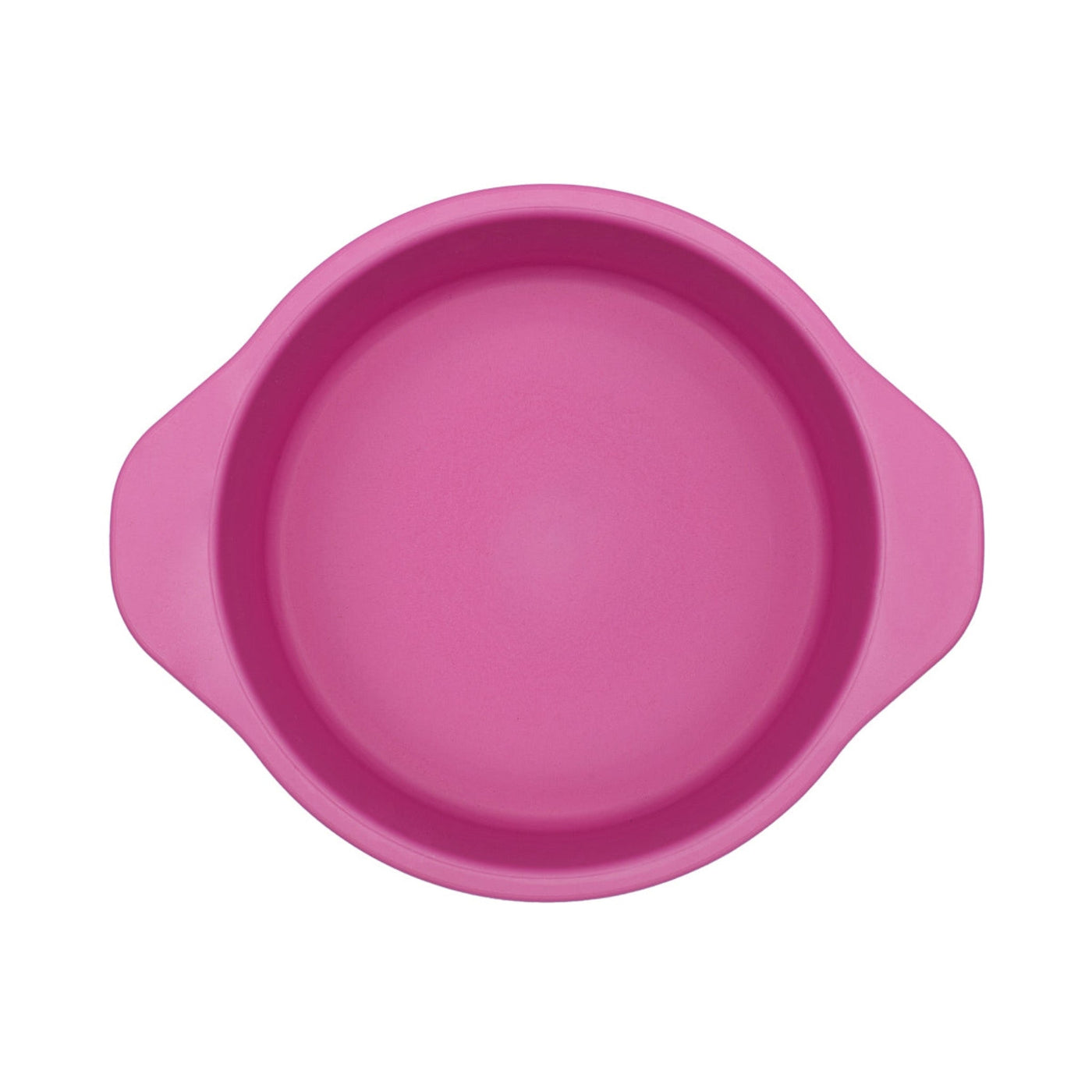  bamboo snack bowl in pink top view