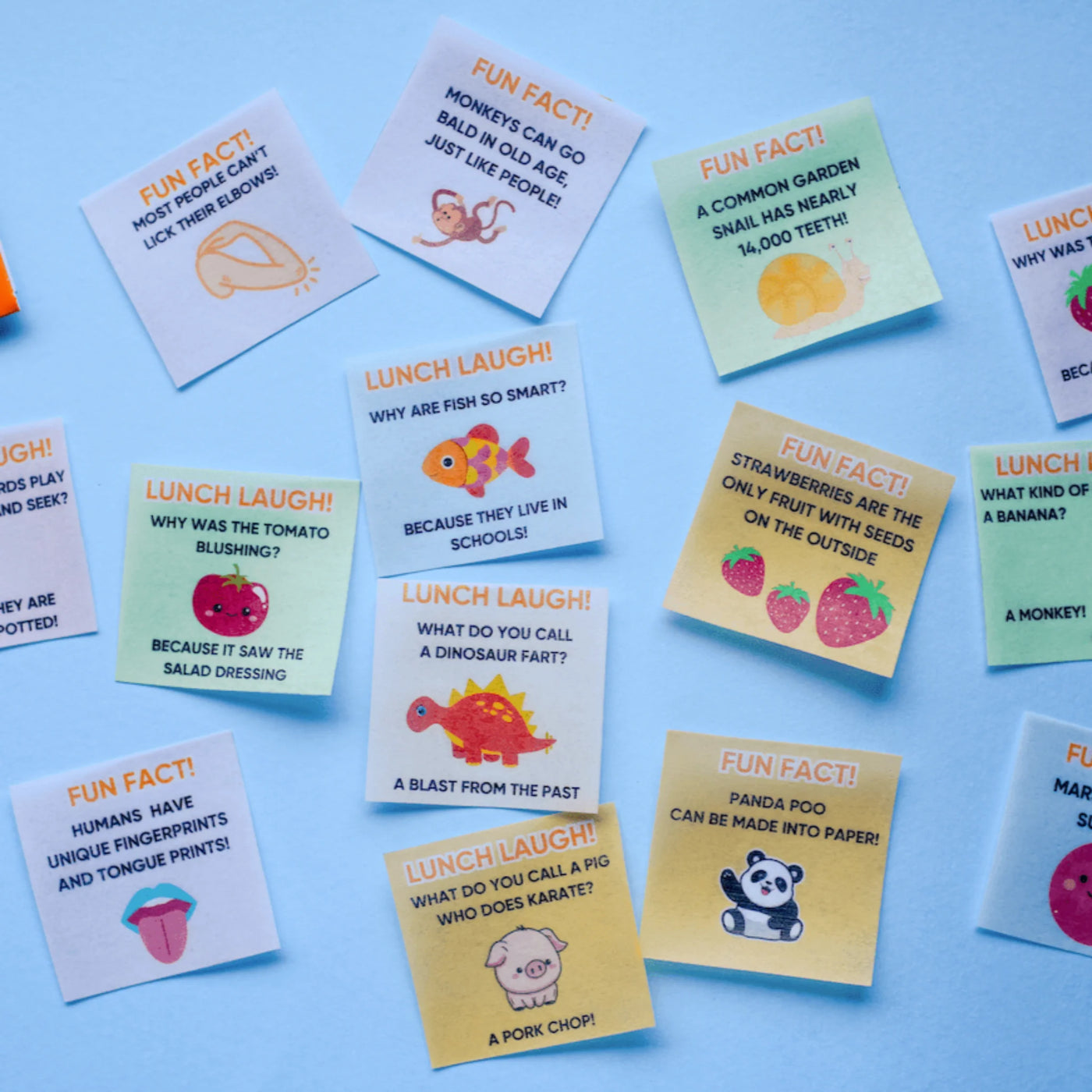 Sticketies - Edible Lunchbox Stickers - Nommy Lunchbox Notes