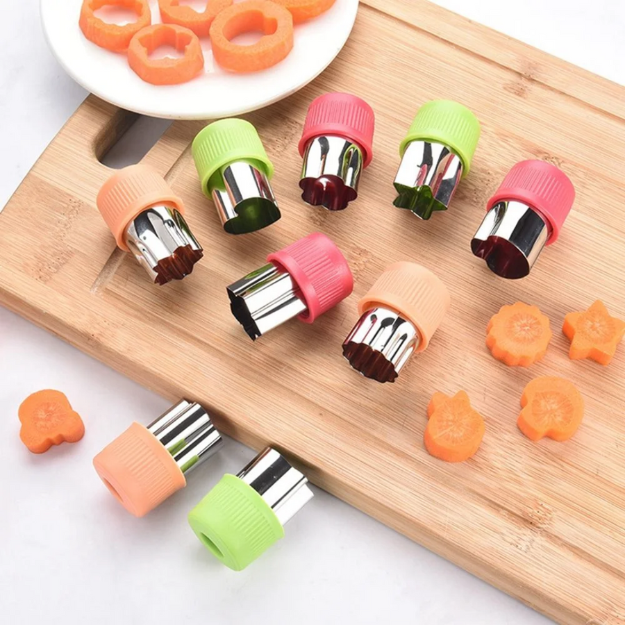 Fruit & Veggie Cutters - 3 Piece Set