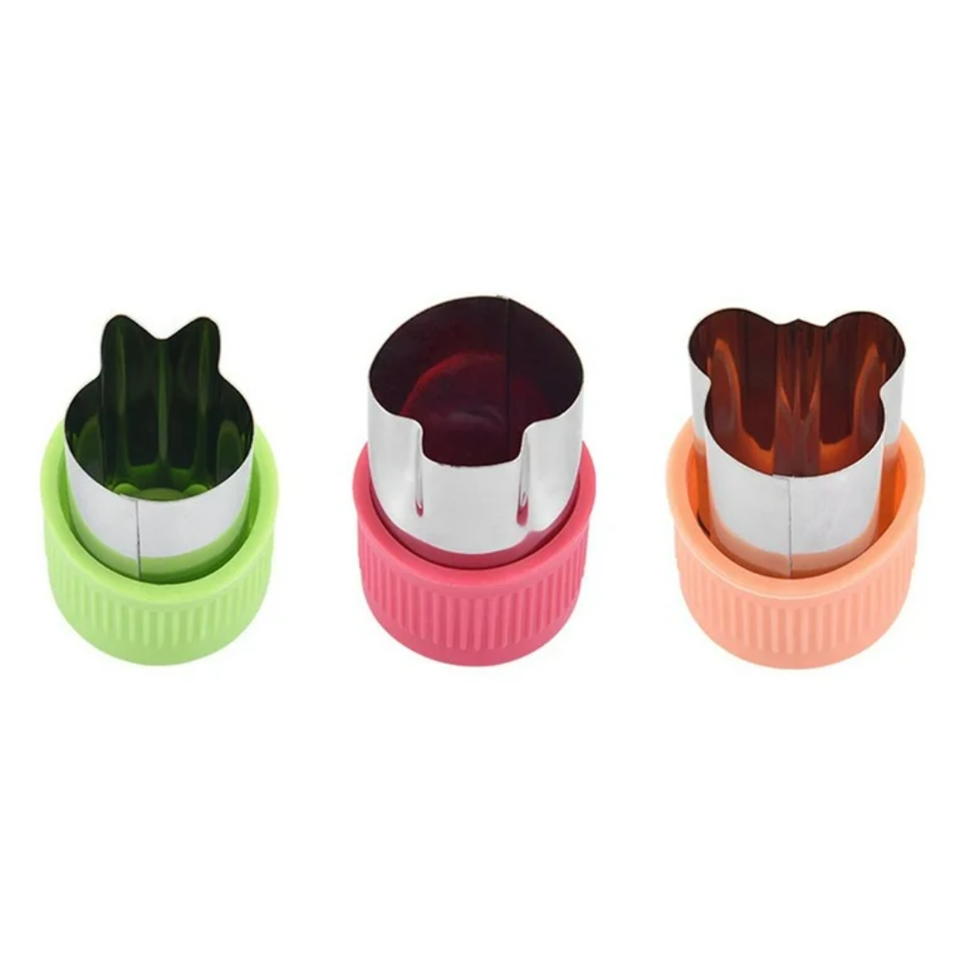 Fruit & Veggie Cutters - 3 Piece Set
