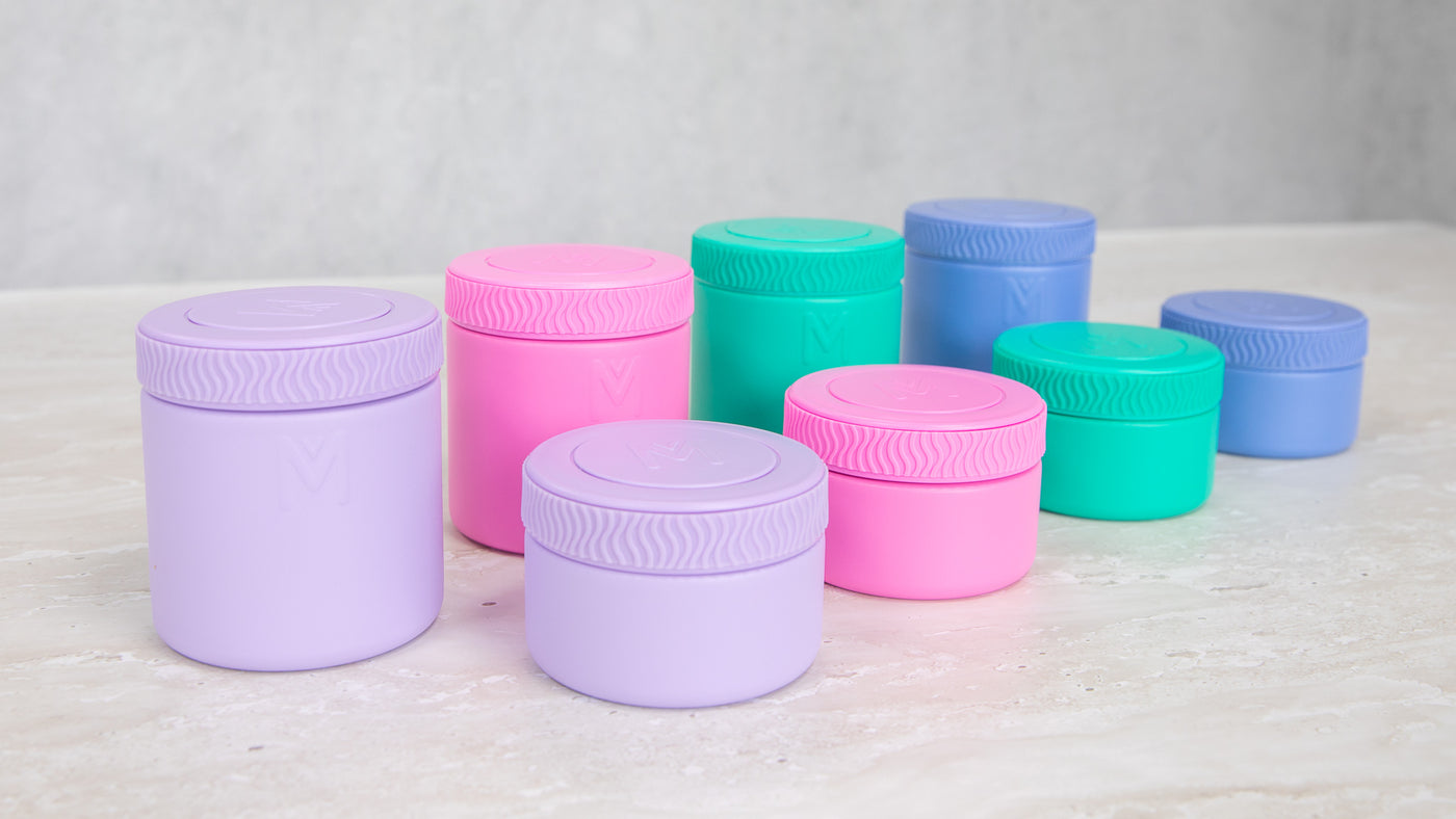 MontiiCo Insulated Mini Food Jar - Lilac