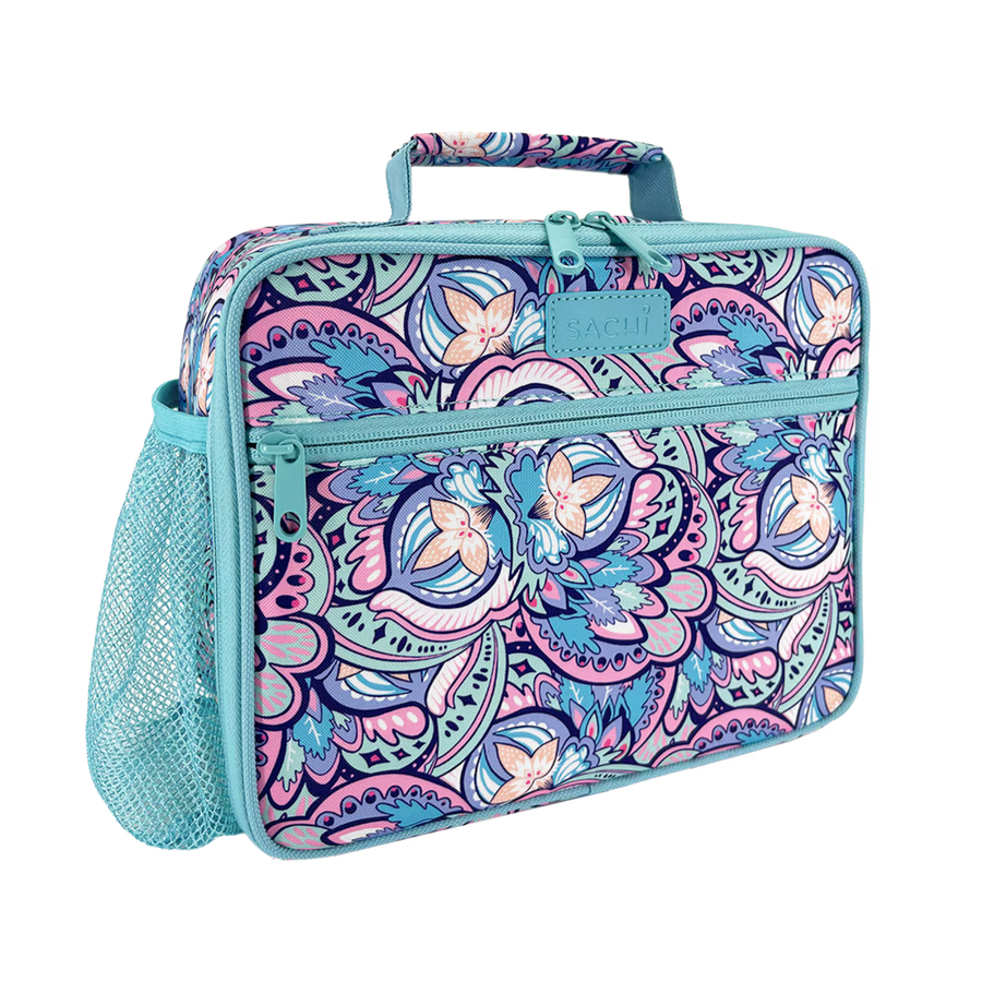 Sachi Insulated Lunch Bag (with Bottle Holder) - Pastel Vibes