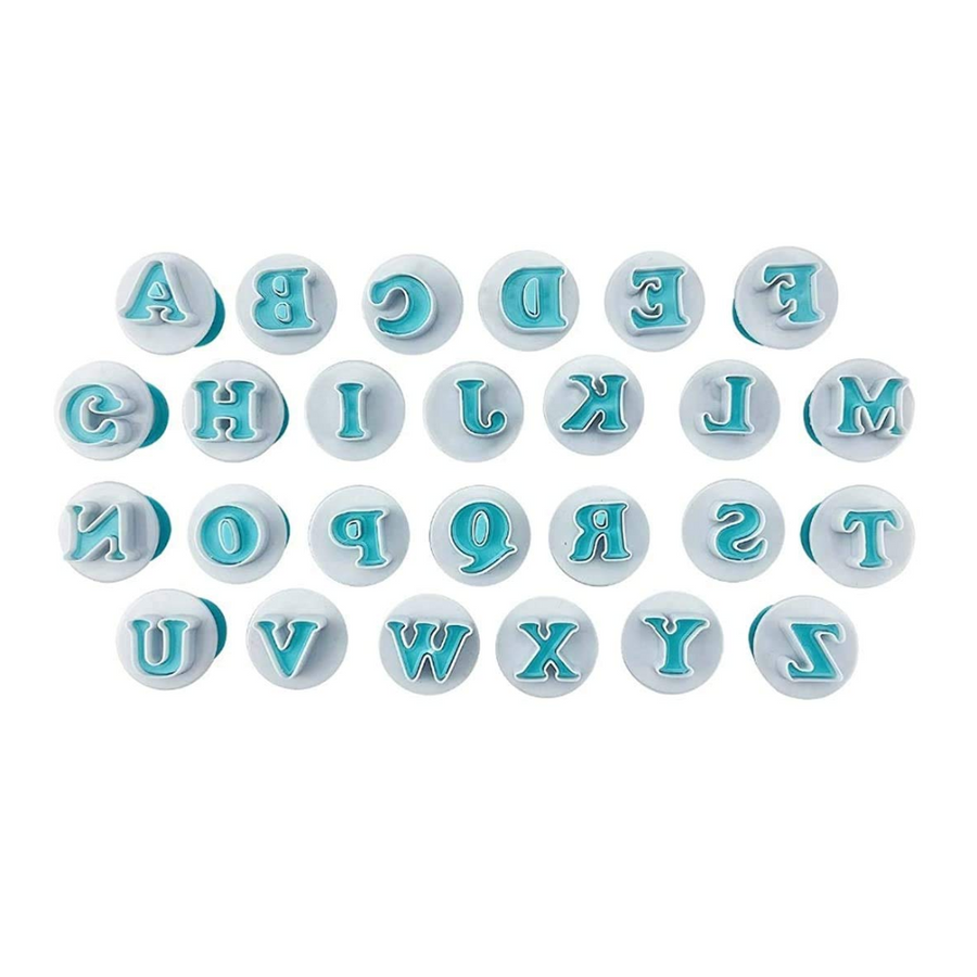 Cookie Cutters - Alphabet Letters Upper Case (26 Piece Set)
