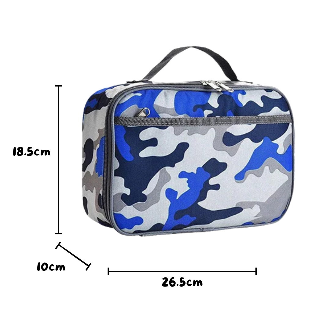 Insulated Lunch Cooler Carry Bag – Camouflage