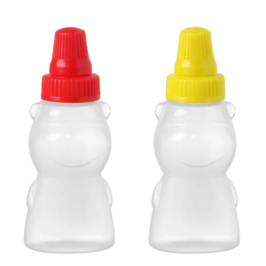 Mini Bear Sauce Bottles (2 Pack)