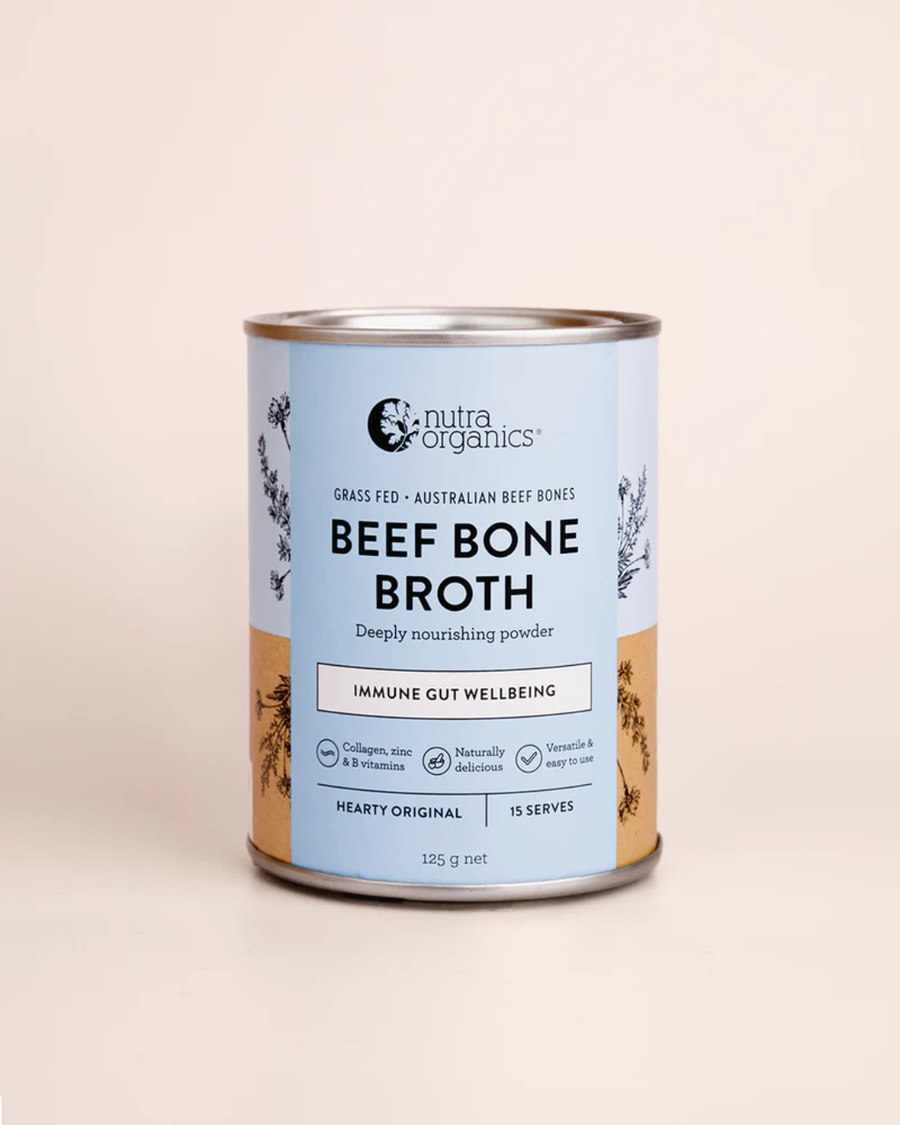 Nutra Organics Beef Bone Broth 125g - Hearty Original