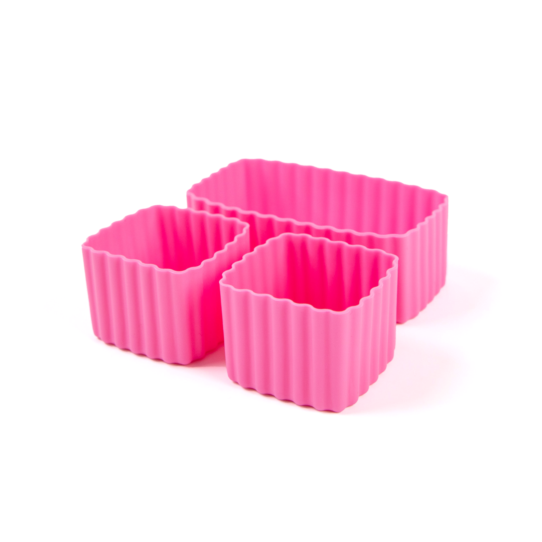 Montii Bento Silicone Cups - 3 pack Floss Pink