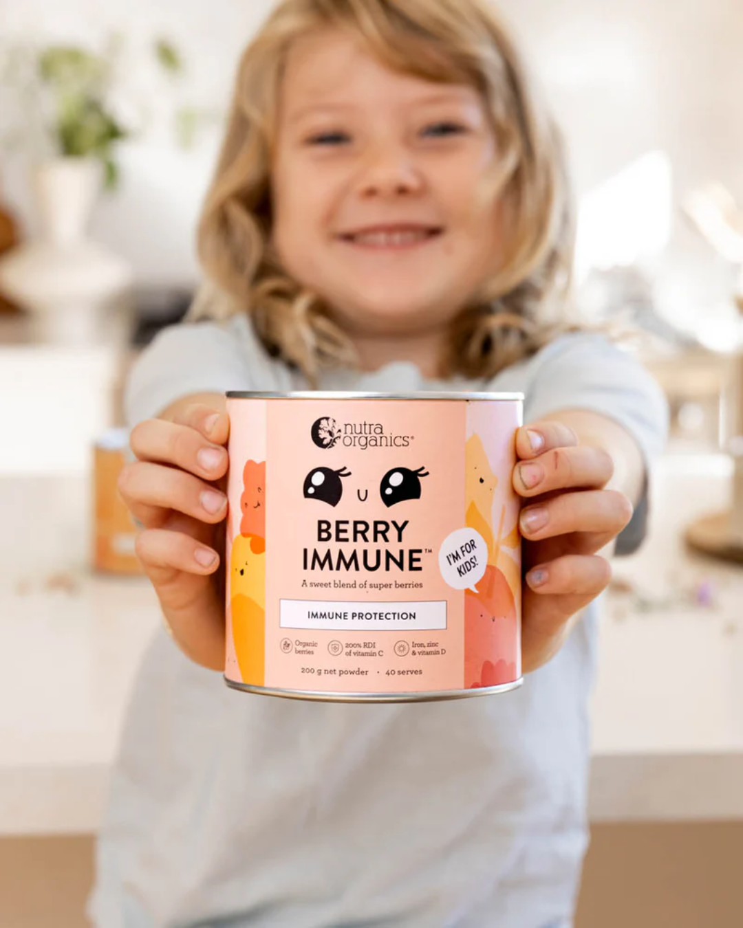 Nutra Organics Berry Immune 125g