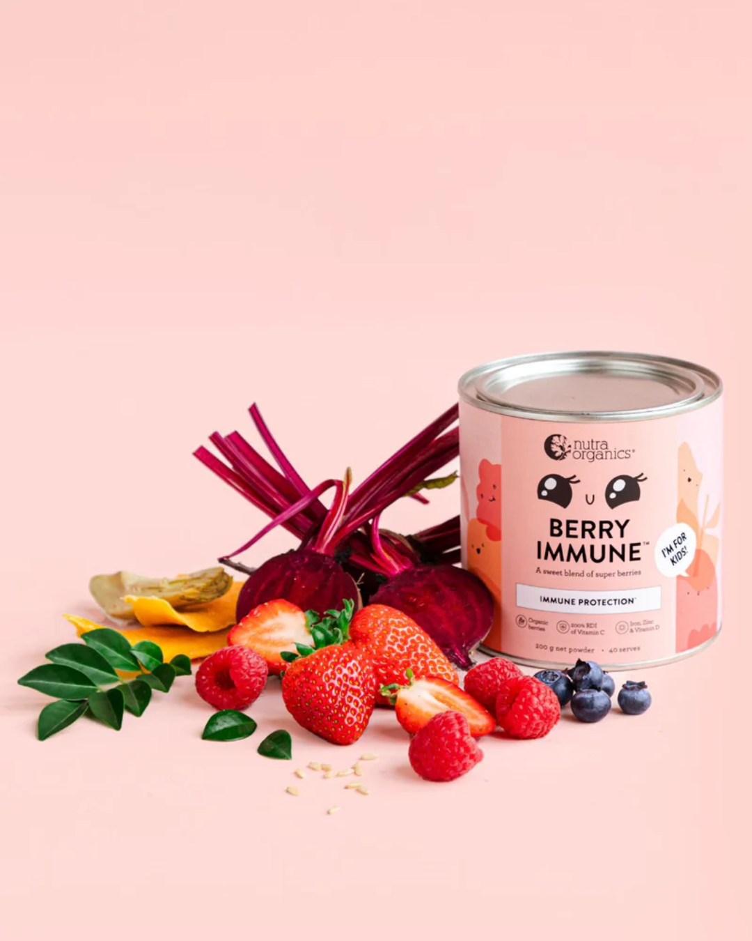 Nutra Organics Berry Immune 125g