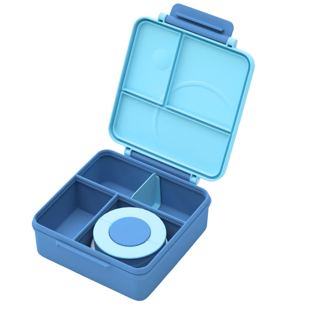 Maxi Bento Lunchbox + Thermos Food Jar - Blue5