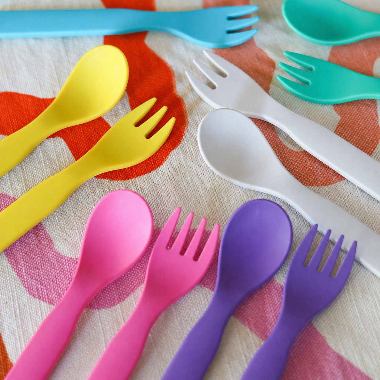 Plant-Based Cutlery Set - Purple (13cm)