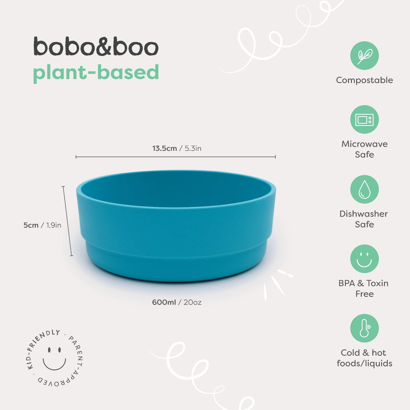 Bamboo bowl for noodles