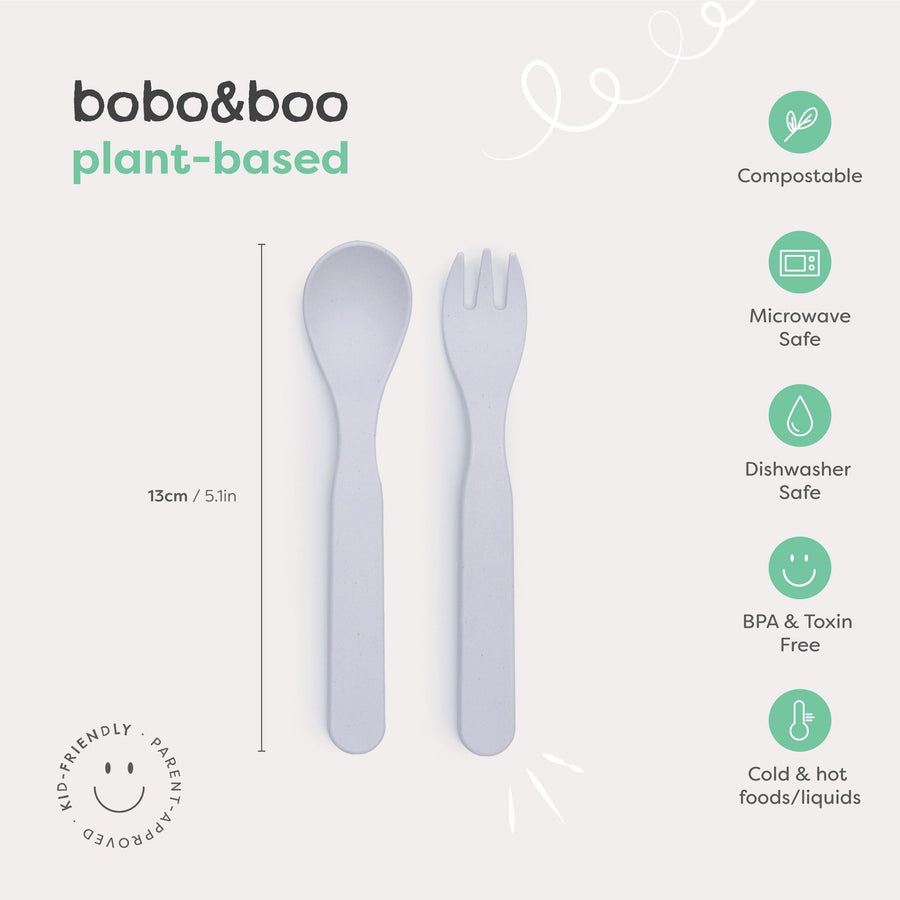bobo&boo plant-based measurements for forks & spoons