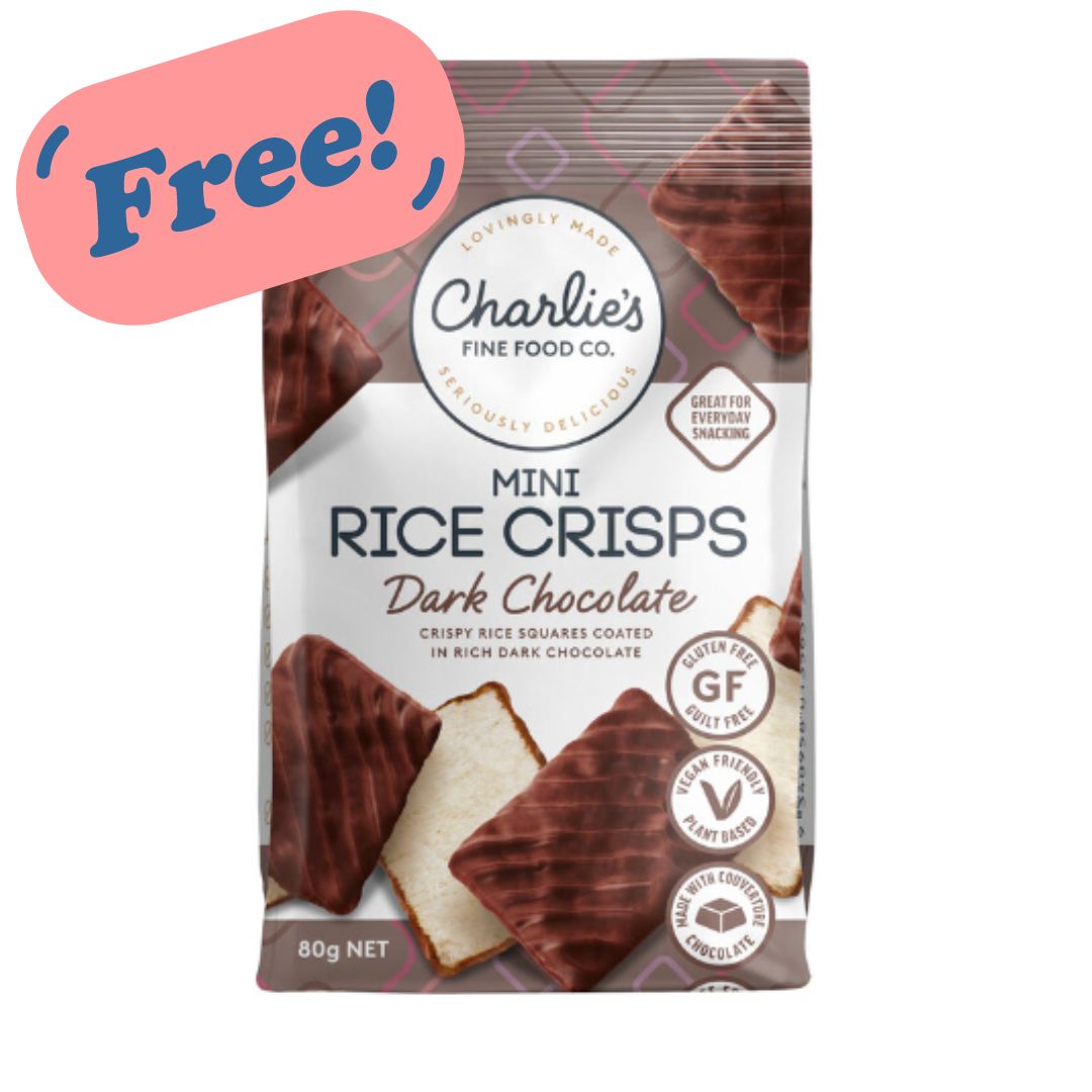 FREE GIFT - Charlie's Mini Rice Crisps