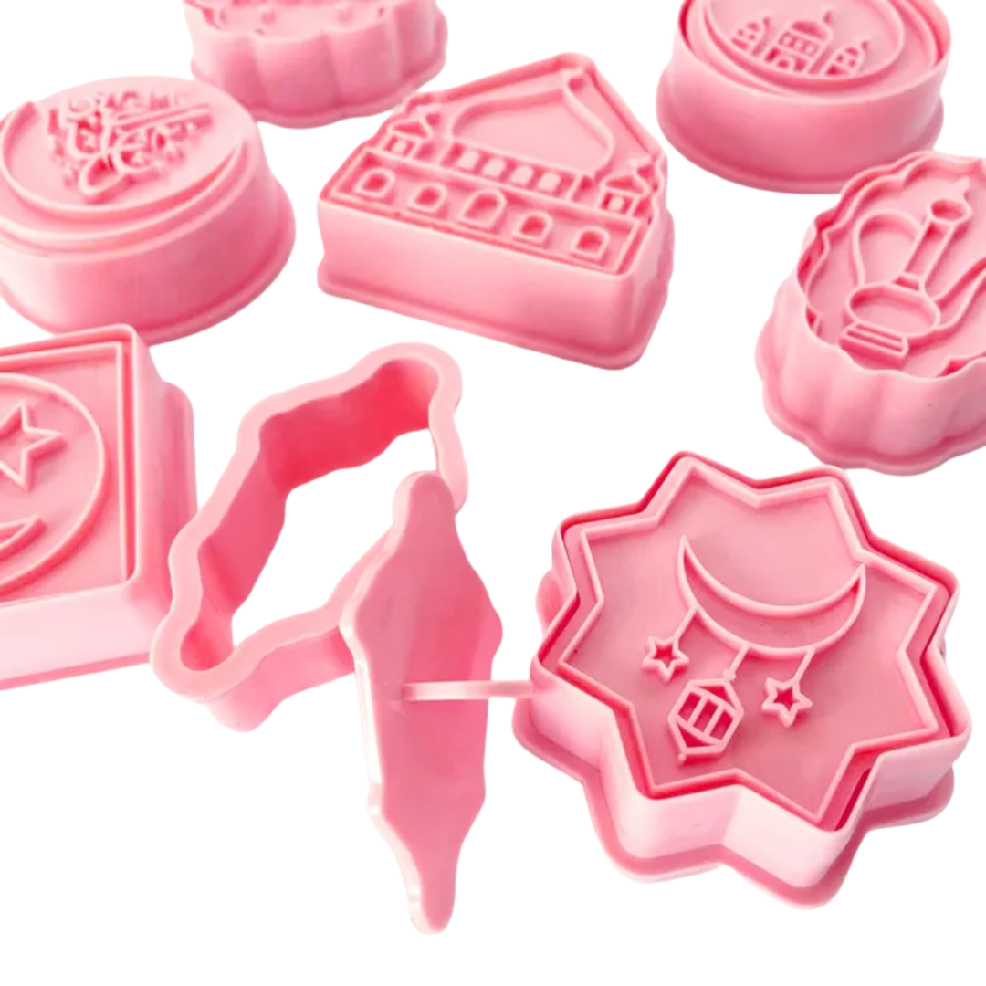Cookie Mould Cutter - Eid - 8 Pieces