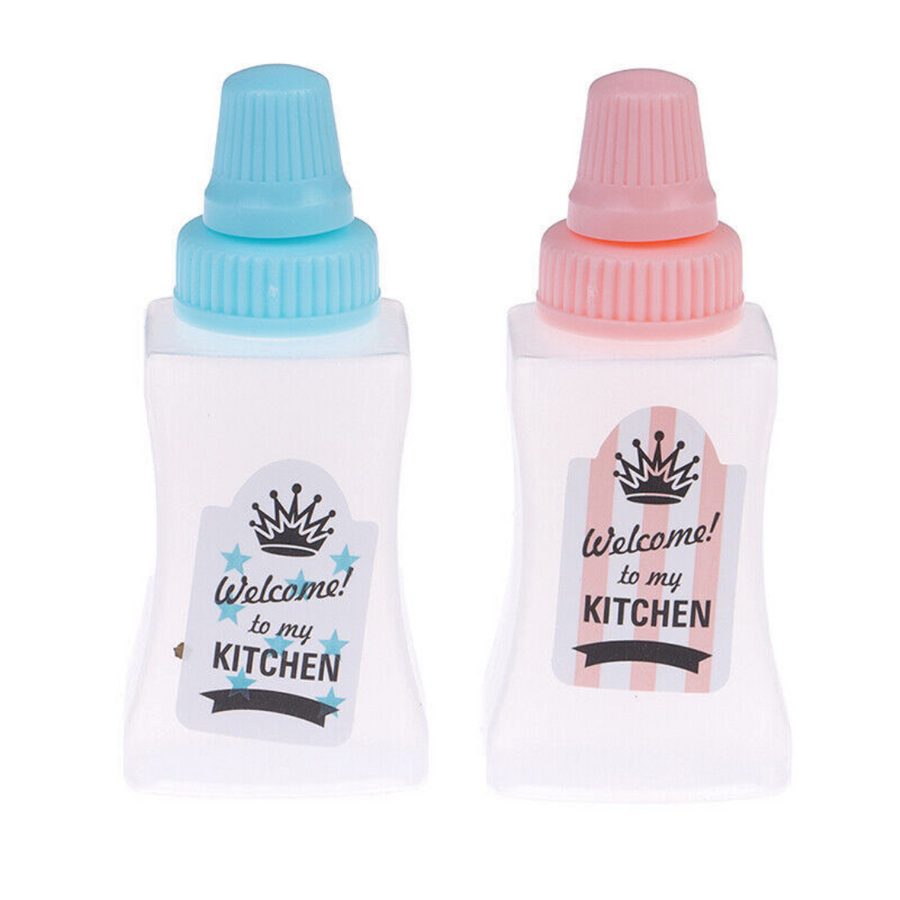 Mini Cute Sauce Bottles (2 Pack)