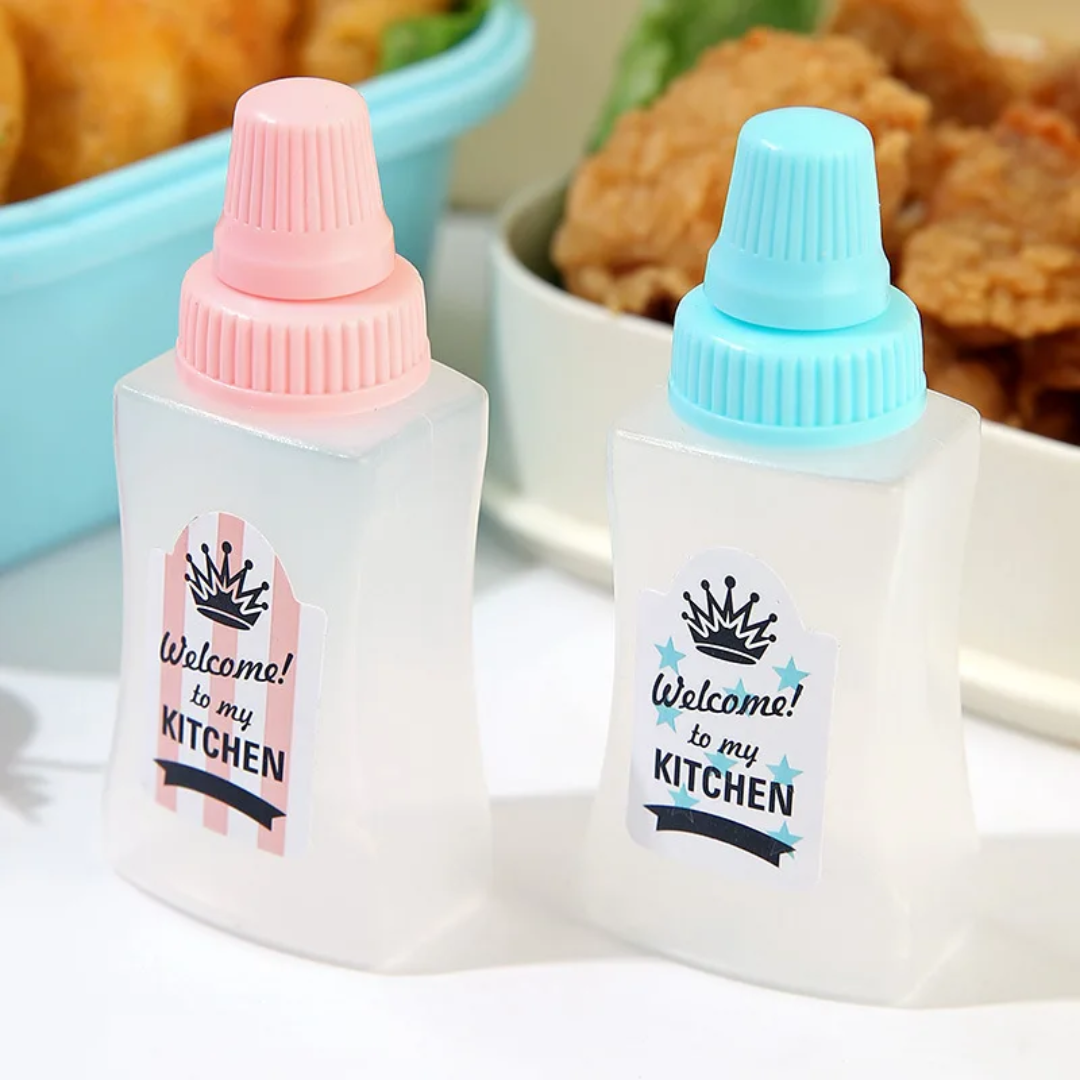 Mini Cute Sauce Bottles (2 Pack)2