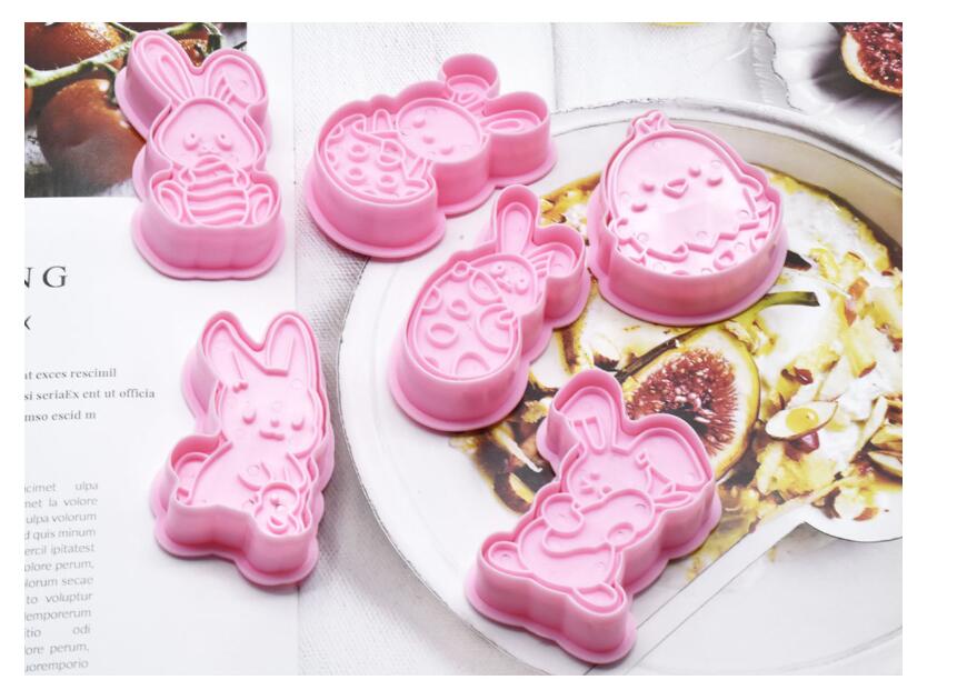 Cookie Mould Cutter - Easter - 6 Pieces