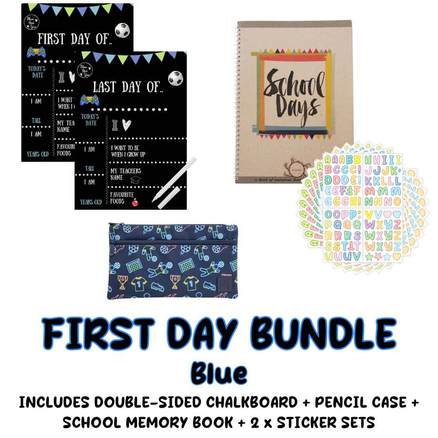 BUNDLE: Blue "First Day" Value Bundle