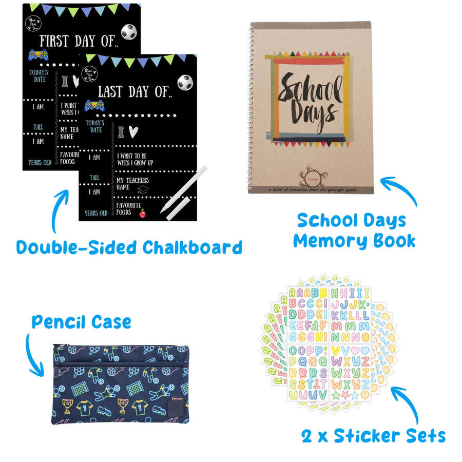 BUNDLE: Blue "First Day" Value Bundle