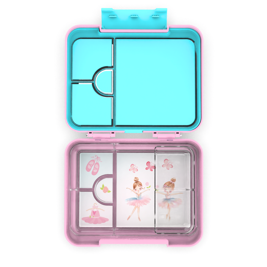 Bento Lunchbox (Large) - Floss Pink Ballerina - PRE ORDER