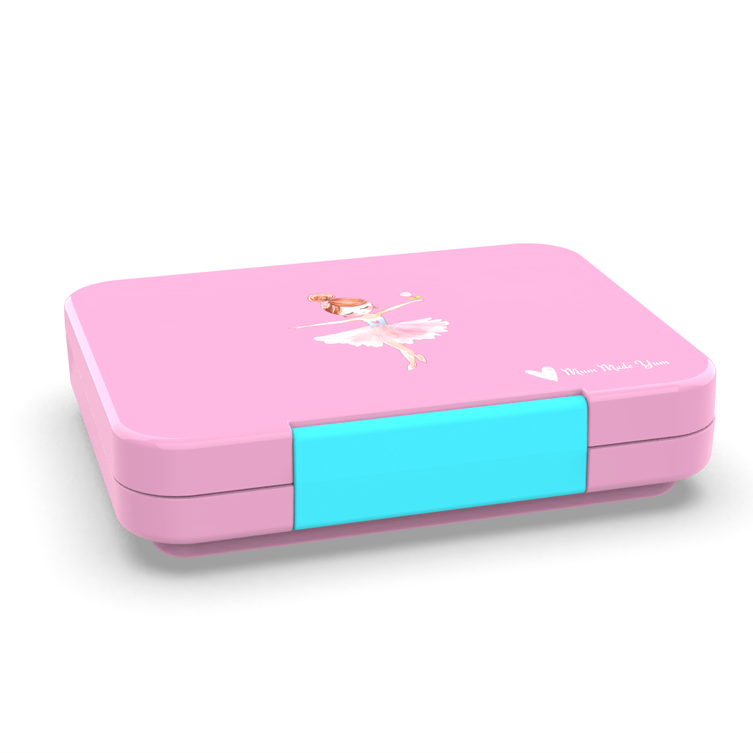 Bento Lunchbox (Large) - Floss Pink Ballerina - PRE ORDER