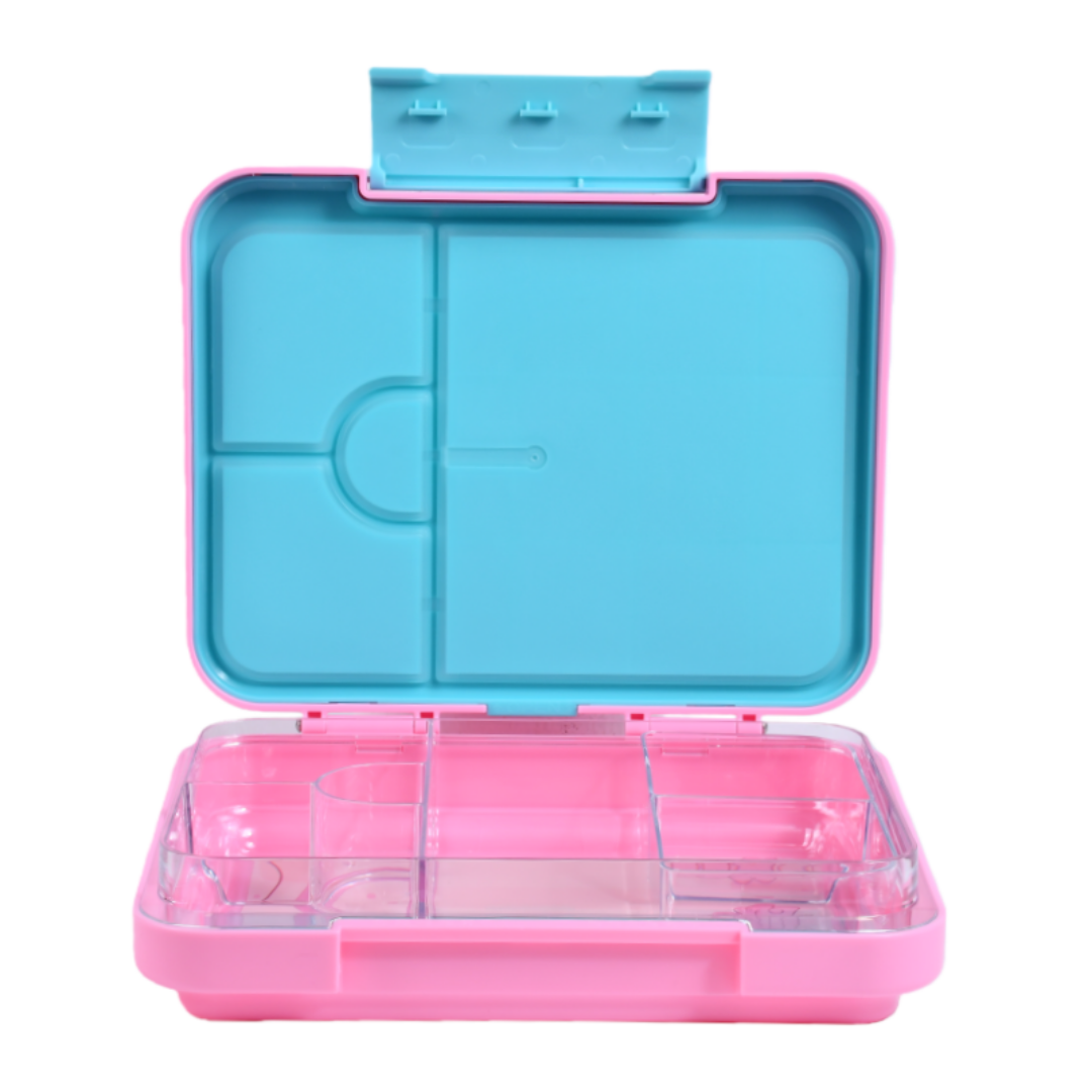 Bento Lunchbox (Large) - Floss Pink Butterfly
