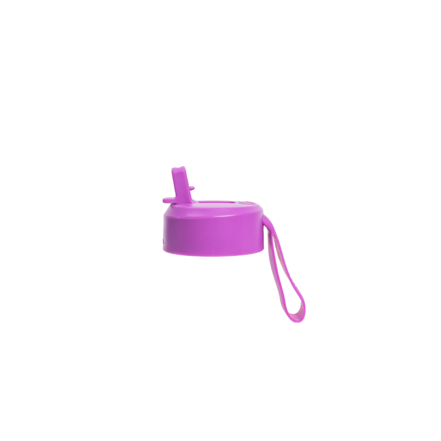 Sipper Lid + Straw (475ml or 700ml) - Fuchsia