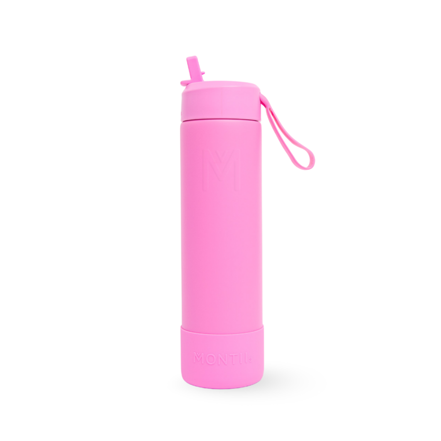MontiiCo Fusion Complete Drink Bottle 700ml - Floss Pink