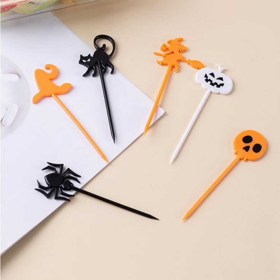 Food Picks - Halloween (10 Pieces)