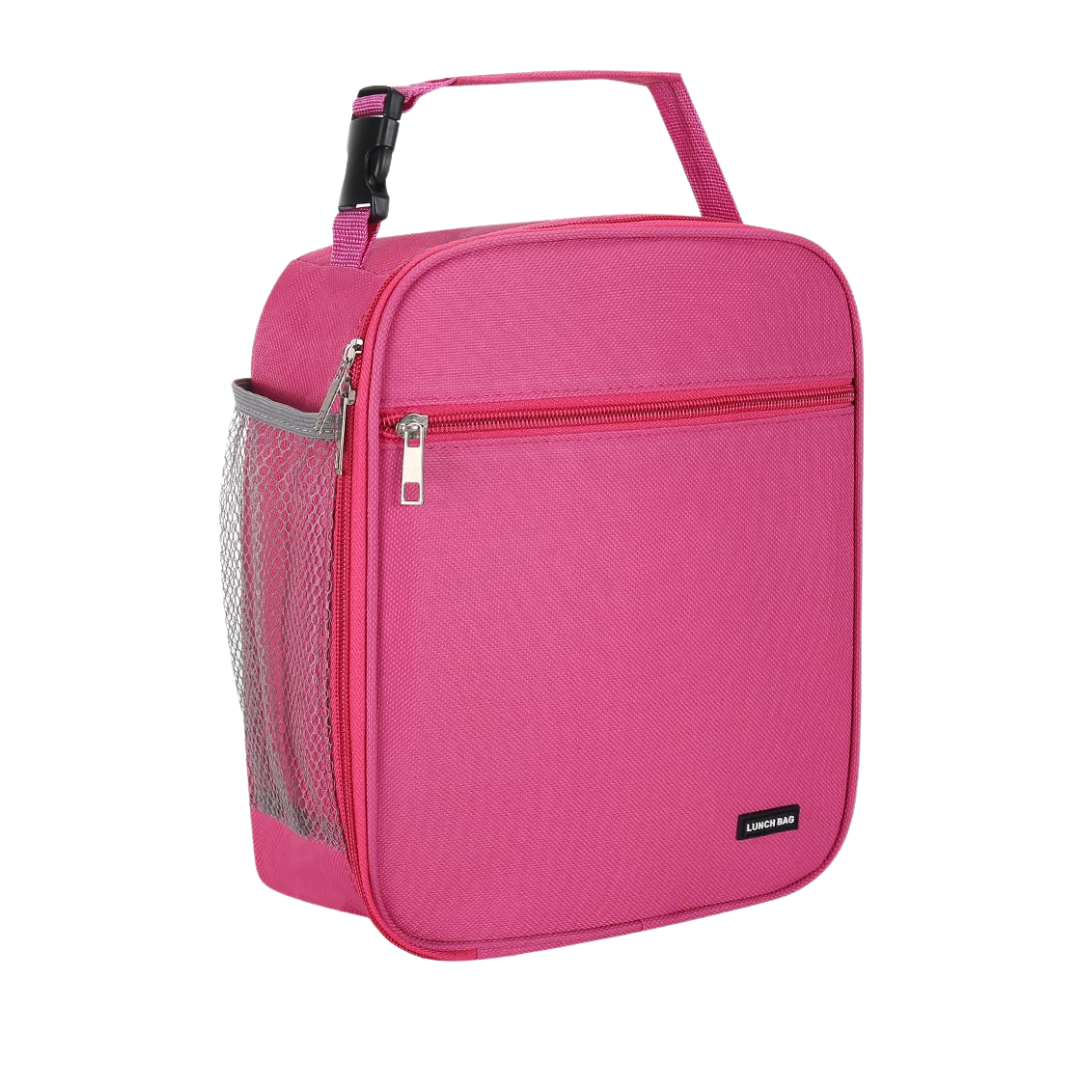 Insulated Lunch Cooler Bag – Hot Pink