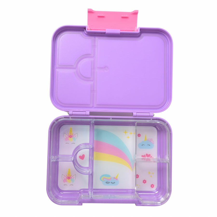 Bento Lunchbox (Medium) - Purple Unicorn