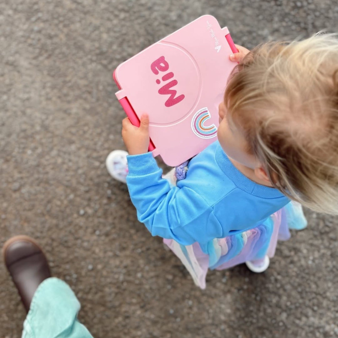 Maxi Bento Lunchbox + Thermos Food Jar - Pink