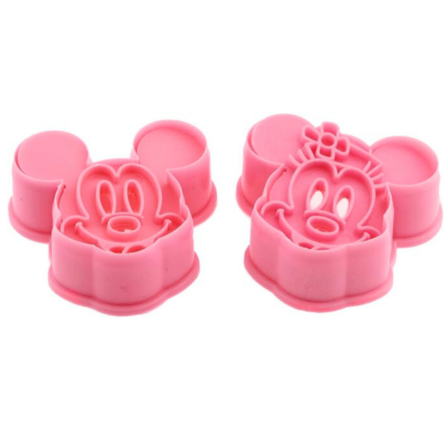 Cookie Mould Cutter - Mickey &amp; Minnie - 2 Pieces