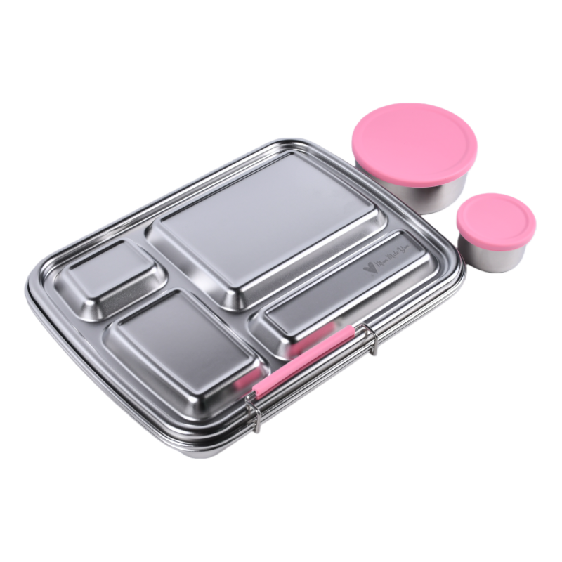 BUNDLE: Light Pink Mighty-4 Stainless Steel Lunchbox Value Bundle - PRE ORDER