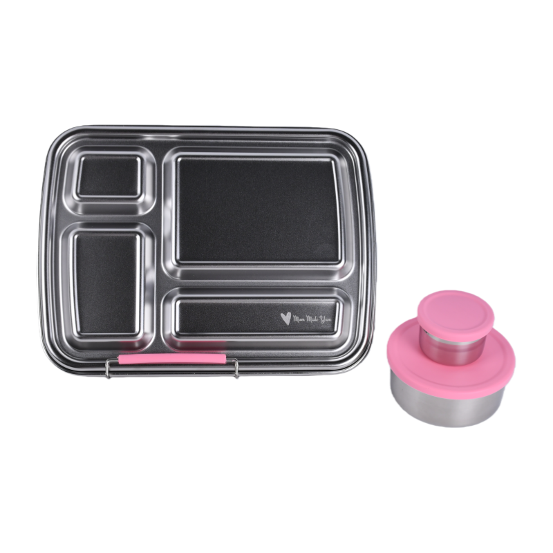 BUNDLE: Light Pink Mighty-4 Stainless Steel Lunchbox Value Bundle - PRE ORDER