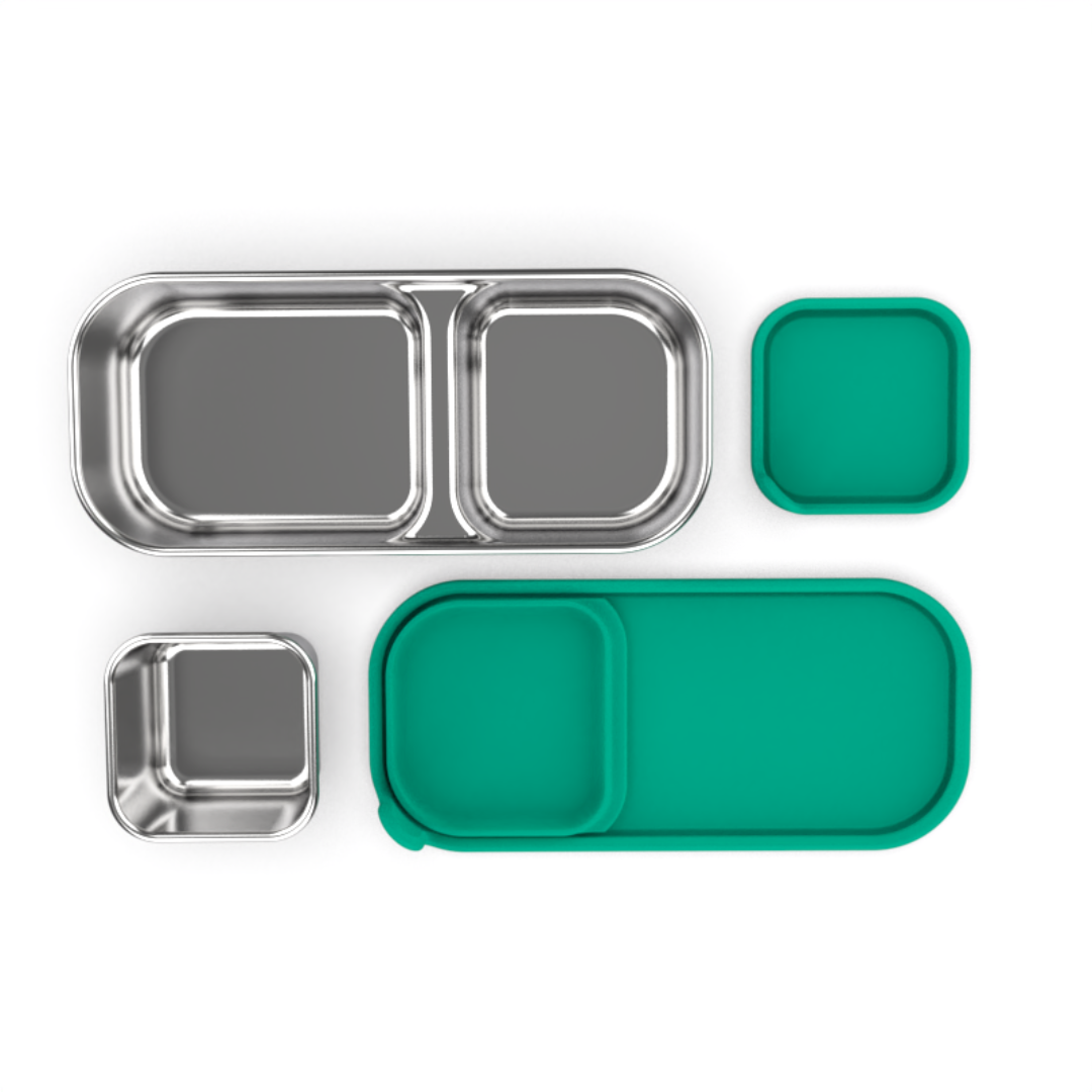 Mighty Minis Stainless Steel Containers – Set of 2 - Green