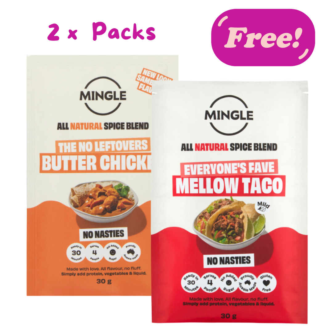 FREE GIFT- Mingle Seasoning Spice Blends (2 Pack)
