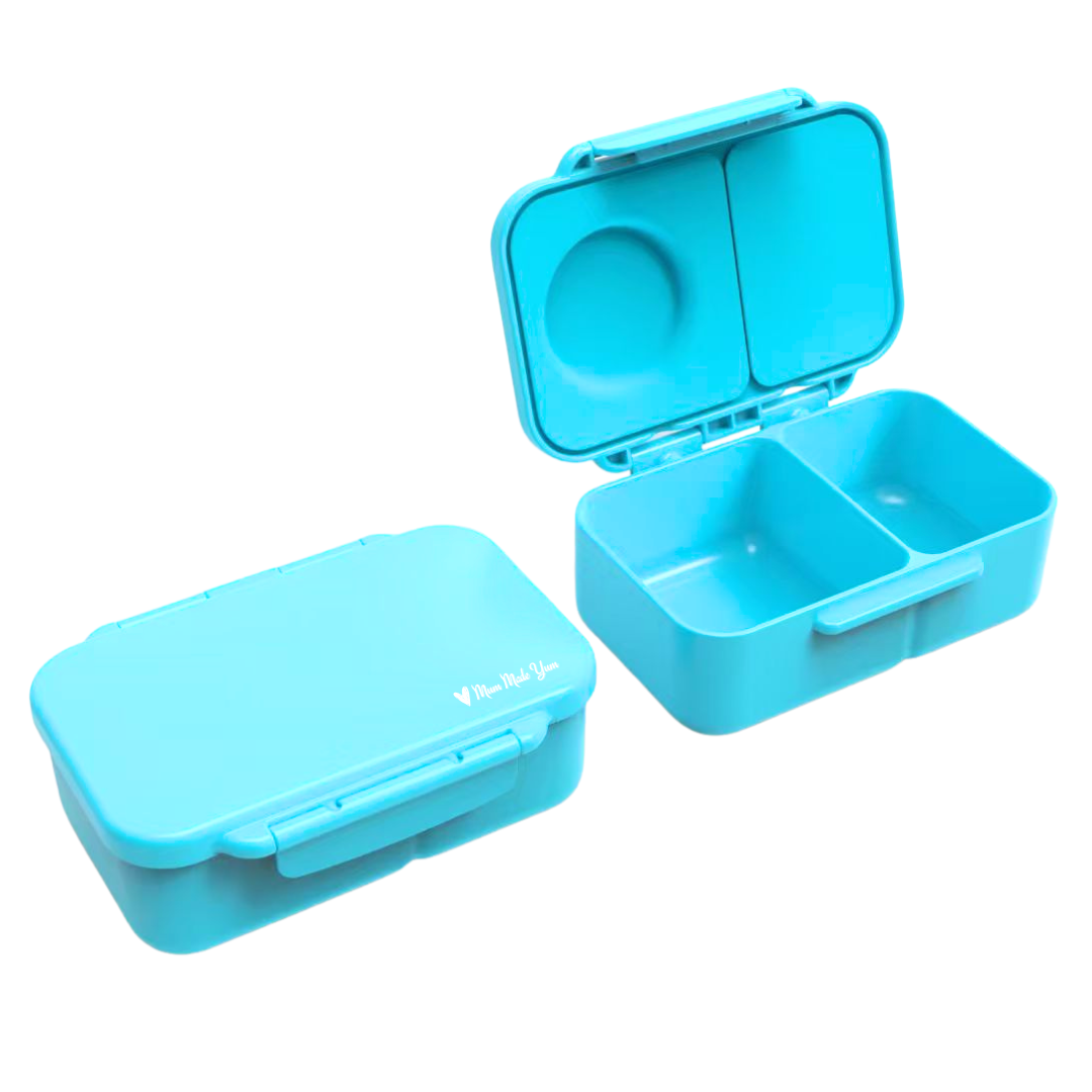 Mini Snack Lunchbox | Leakproof Dishwasher Safe - Blue Classic