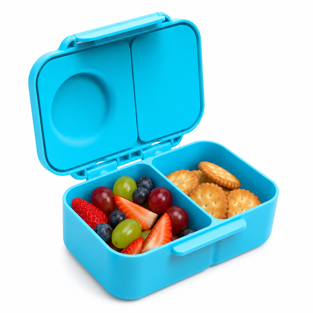 Mini Snack Lunchbox | Leakproof Dishwasher Safe - Blue Classic