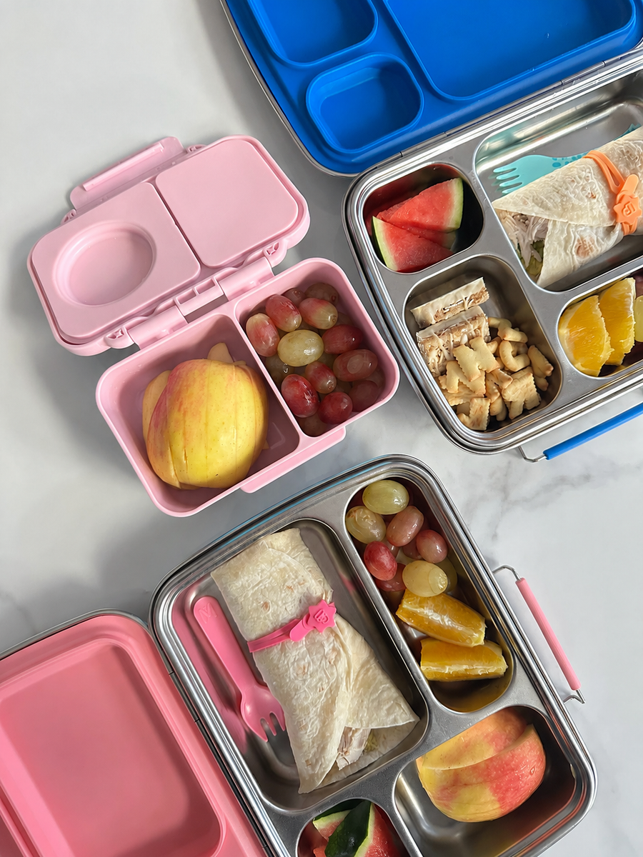 Mini Snack Lunchbox | Leakproof Dishwasher Safe - Pink Pop